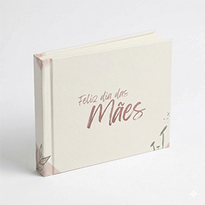 Capa dura fotográfica laminada com filme