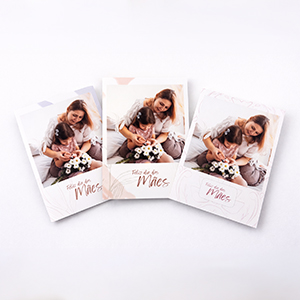 Disponível em três versões: Em branco, temático ou totalmente personalizável