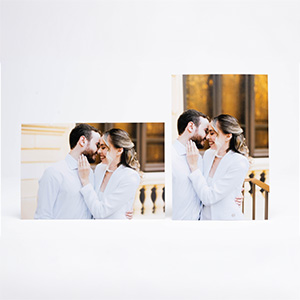 Disponível em tamanhos pré-definidos