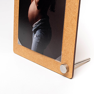 Acompanha 40 cantoneiras plásticas para posicionar a foto (são enviadas avulsas para montagem manual)