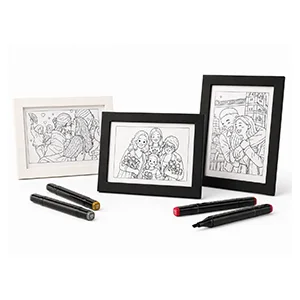 Possibilidade de adicionar até 3 porta-retratos extras ao pedido