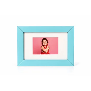 Personalize com ou sem janela ao redor da foto.